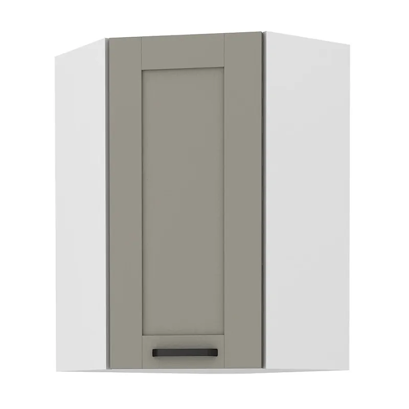 Solange Der Vorrat Reicht Eck-Küchenwandschrank Ponza 60x60 GN-90 1F dampf-, temperatur- und spritzwasserbeständiger Schrank
