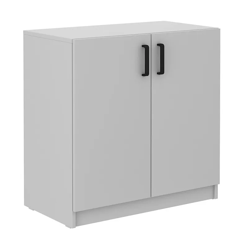 Günstig Makana 80 cm Kommode hellgrau funktionelles Möbelstück für das Büro, Arbeitszimmer oder Jugendzimmer