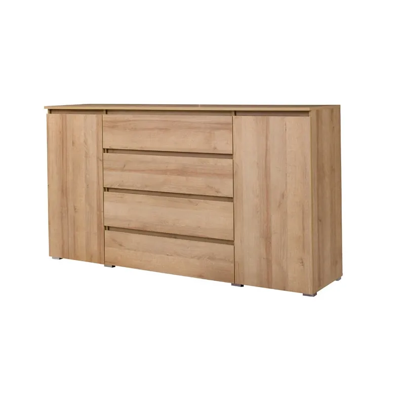 Jetzt Kaufen Kommode Simple 184 cm Eiche riviera Funktionsmöbel für das Jugendzimmer Wohnzimmer oder Büro
