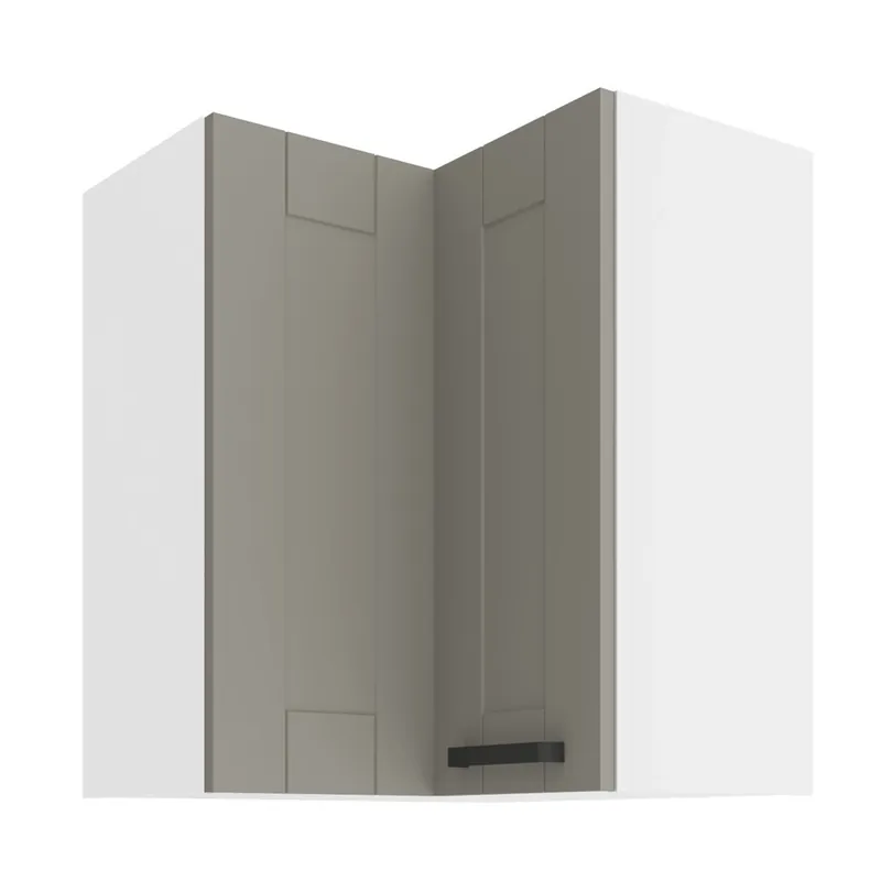 Wochenendangebot Eck-Küchenwandschrank Ponza 60x60 GN-72 2F dampf-, temperatur- und spritzwasserbeständiger Schrank