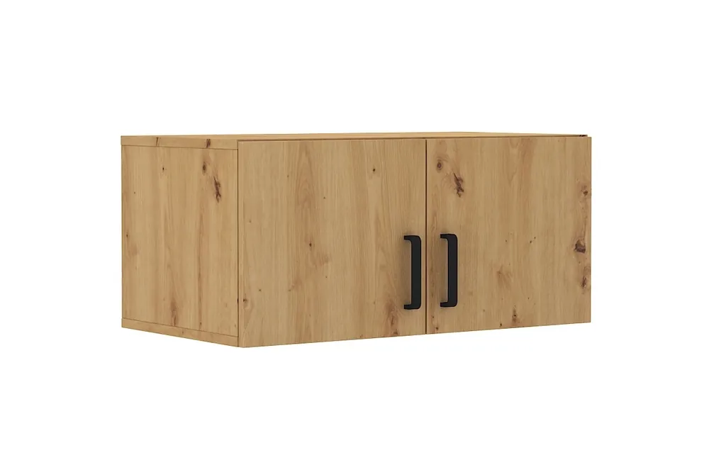 Garderobenerweiterung Makana 80 cm Eiche handwerklich funktional Schrank wird Stauraum für Kleidung Schuhe und Accessoires zu erhöhen Sonderaktion