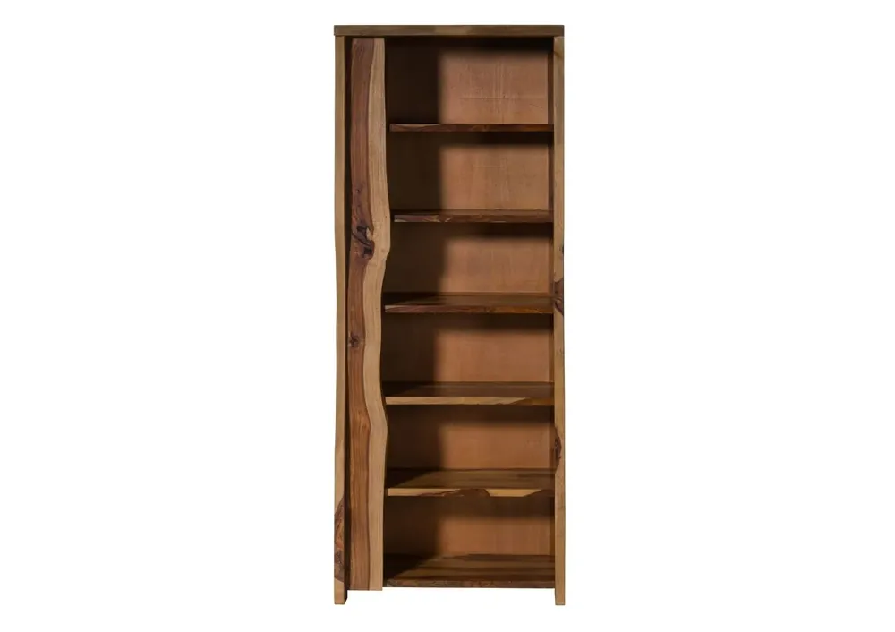 Bücherregal Sheesham 81x45x200 natur lackiert / sandgestrahlt PURE SHEESHAM #227 Direktkauf
