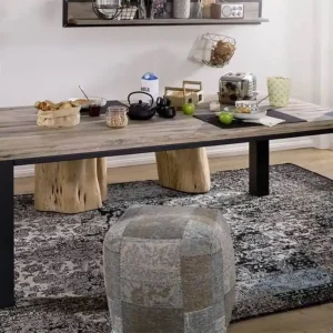 Bestpreis Esstisch Wildeiche 200x100x76 bianco geölt VILLANDERS #219