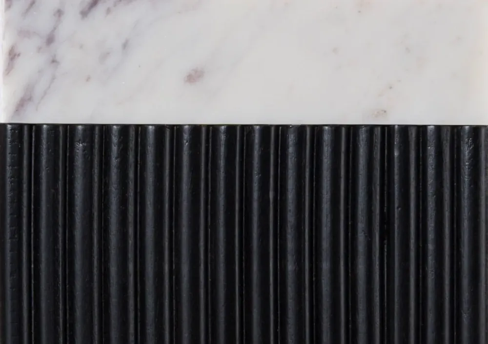 Muster Mango schwarz / weiß lackiert BARCELONA Online Kaufen