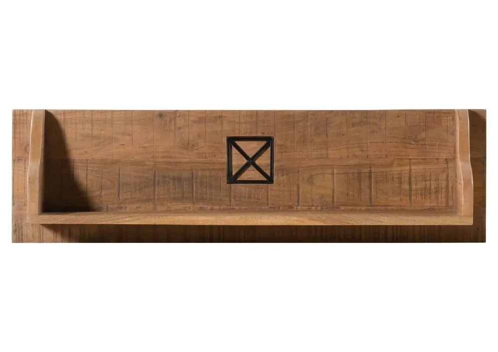 Top-Preis Wandregal Akazie 85x22x24 natur versiegelt NATURE OF SPIRIT #317