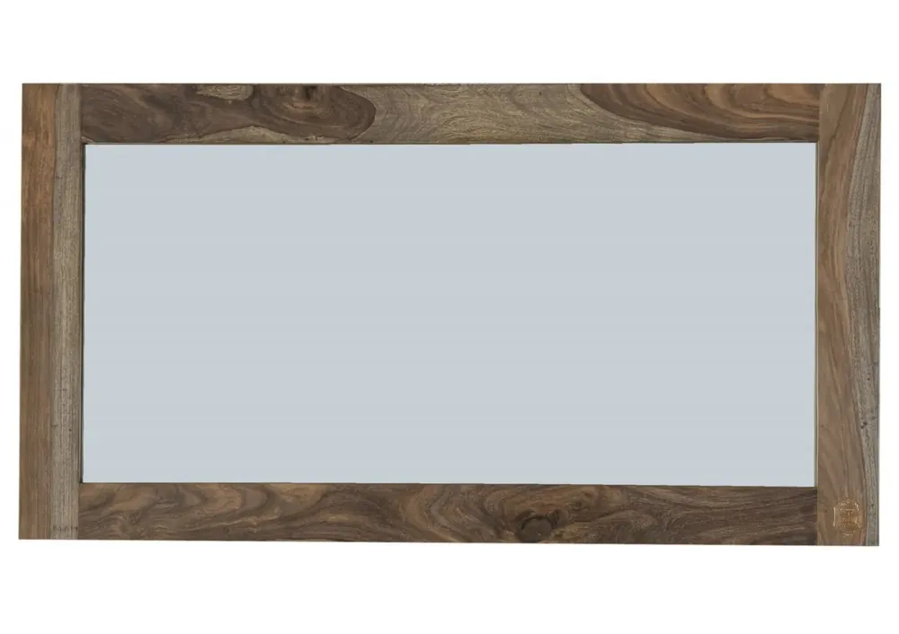 Spiegel Sheesham 130x3x70 grau geölt NATURE GREY #071 Finale Aktion