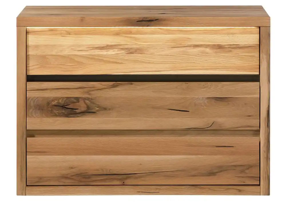 Highlight Kommode Wild-/Zerreiche 105x45x75 natur geölt MONTREUX LUX #133