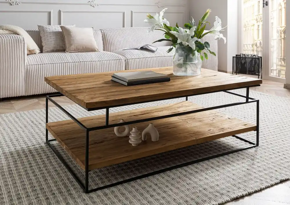 Couchtisch Teak 120x80x45 natur geölt LOUNGE COLLECTION #21 Top-Angebot