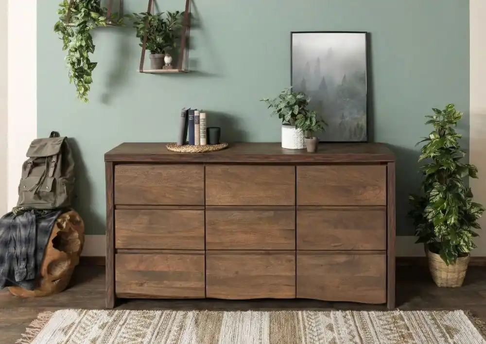 Sonderaktion Sideboard Mango 146x45x80 braun geölt PURE MANGO #216