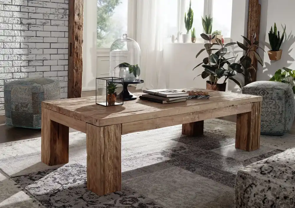 Couchtisch Teak 160x80x45 BASSANO #106 Super-Preis