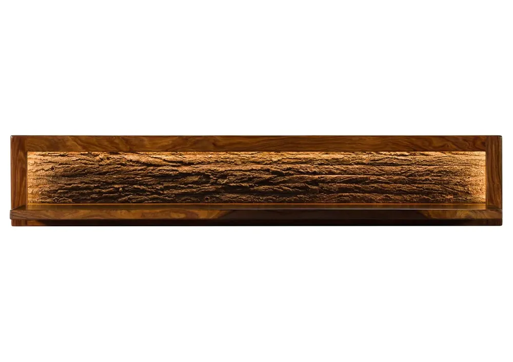 Heißes Angebot Wandregal Sheesham 145x30x27 walnuss gewachst TORONTO LUX #277