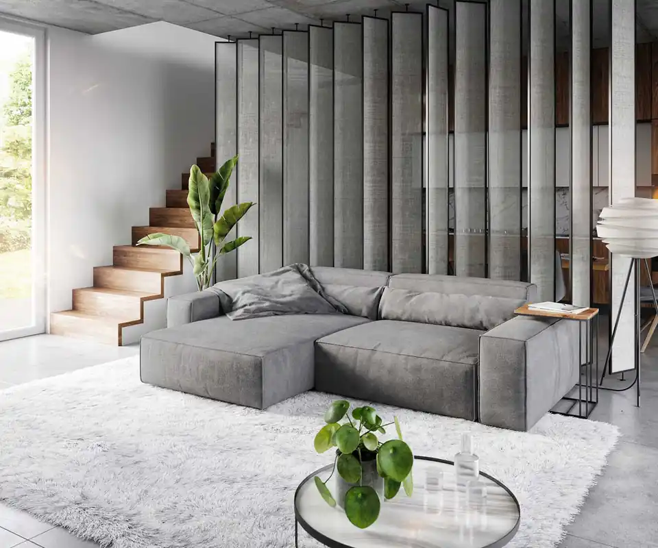 Ecksofa Sirpio XL 270x170 cm Mikrofaser Taupe Recamiere variabel Sale