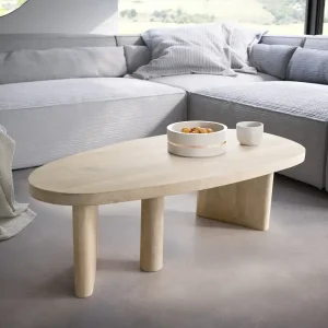 Couchtisch Wido 110x50 cm Mango White Wash Finale Aktion