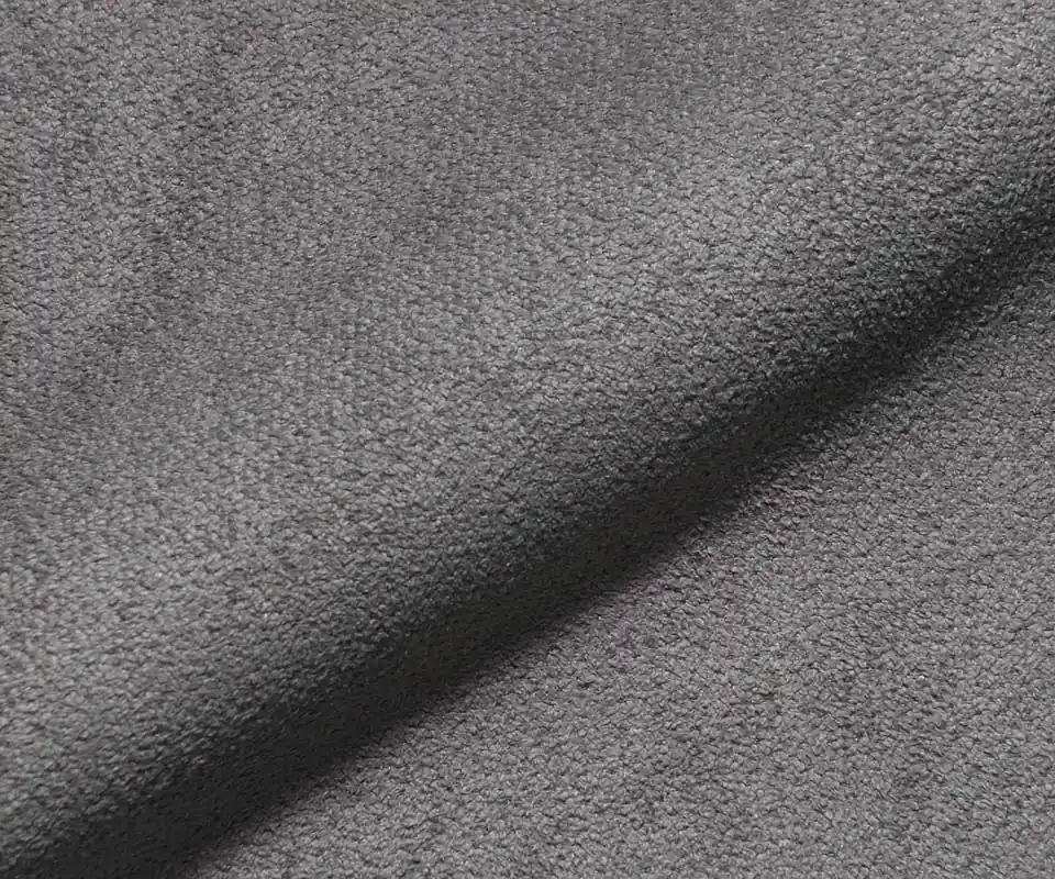 Stoffmuster Mikrofaser Struktur Taupe Günstig