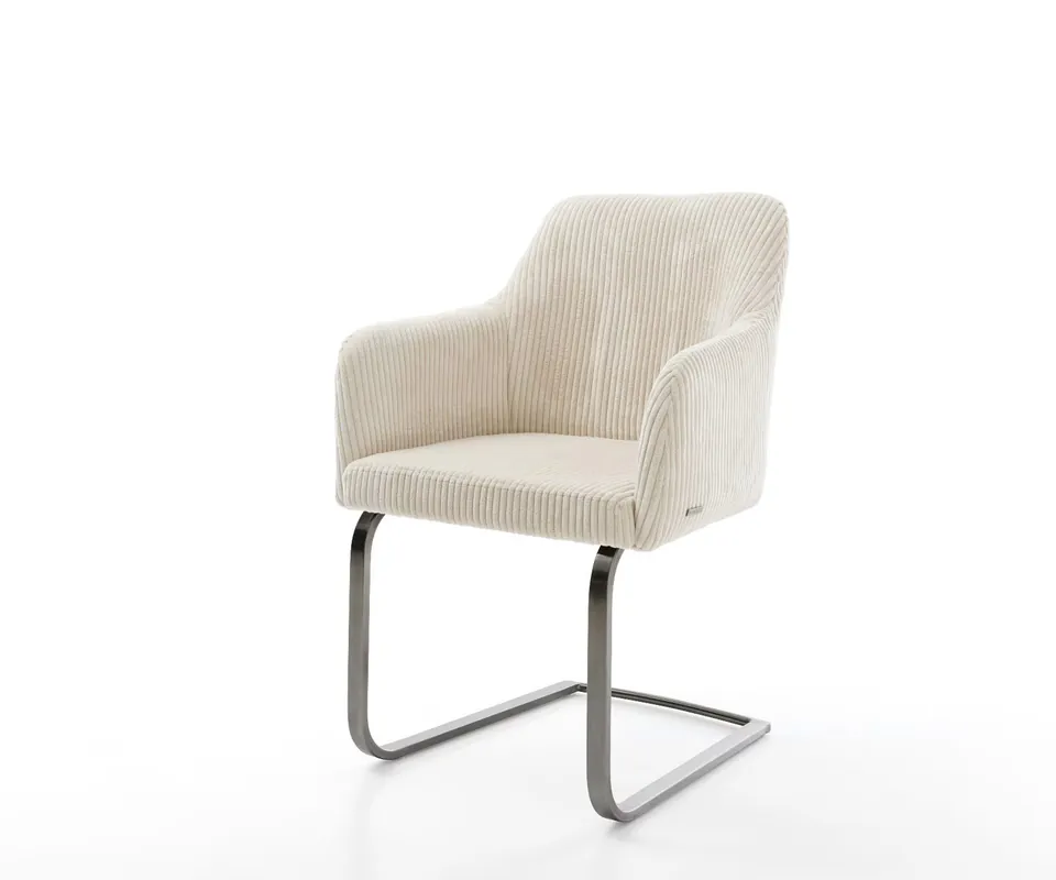Freischwinger Greg-Fex Cord Beige Freischwinger flach Graphit Taschenfederkern Sofort Bestellen